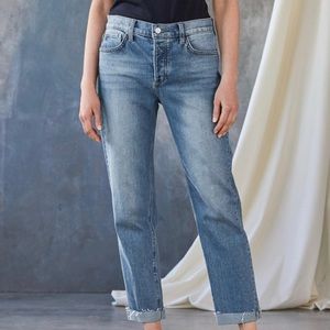 Joe’s mid rise slim boyfriend jeans